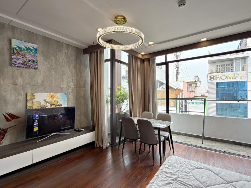 Cho thuê căn hộ tân bình gần sân bay tân sơn nhất - studio/1pn hiện đại