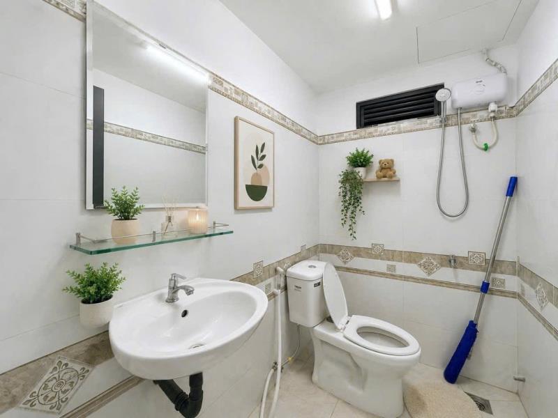 Cho thuê căn hộ có thang máy - máy giặt riêng - ngay ngã tư hàng xanh - ung văn khiêm - bình thạnh - giá rẻ chỉ từ 5x - Ảnh 3