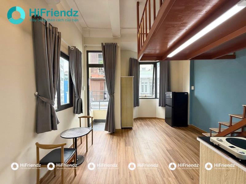 Cho thuê căn hộ duplex full nội thất gần công viên hoàng văn thụ quận tân bình
