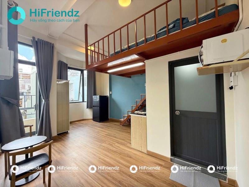 Cho thuê căn hộ duplex full nội thất gần công viên hoàng văn thụ quận tân bình - Ảnh 3