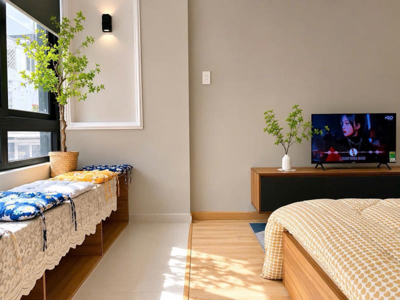 Cho thuê căn hộ bình thạnh full nội thất ngay ngô tất tố gần q1 q2 - Ảnh 3