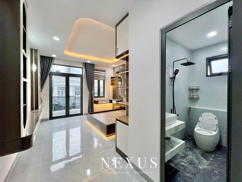 Cho thuê phòng trọ - 30m2 có ban công thiết kế hiện đại full nội thất - ngay tại võ thị sáu, quận 3 gần chợ tân định và giáp với quận 1 - Ảnh 3