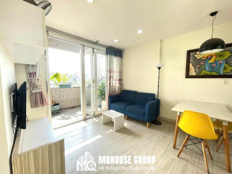 Căn hộ 2 phòng ngủ ban công - 1 phòng khách - ngay chợ tân định - cầu kiệu - hai bà trưng - đh kinh tế - đh kiến trúc - hồ con rùa - cv lê văn tám - Ảnh 2