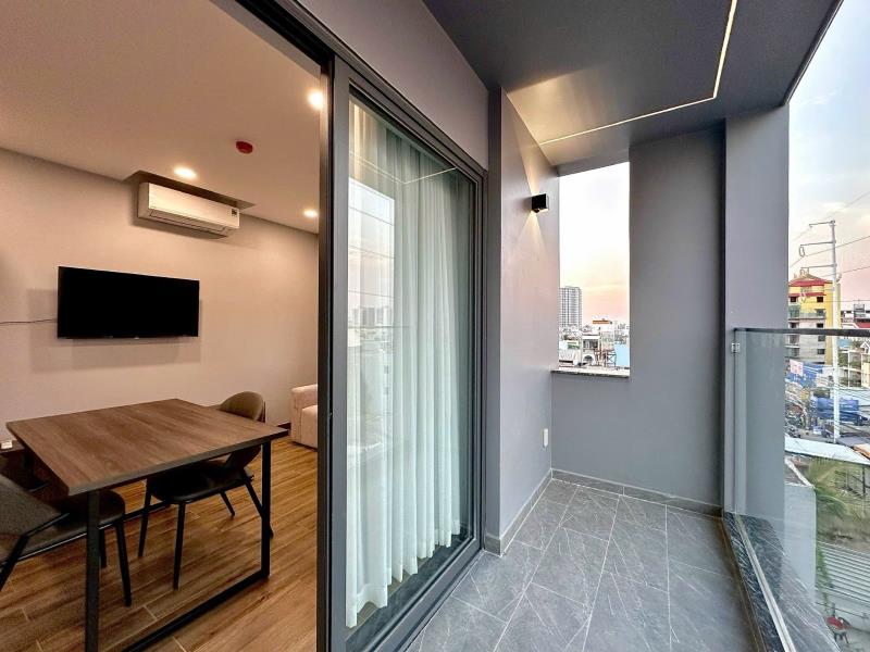 Cho thuê căn hộ 1pn full nt - đường âu cơ - gần trường đại học văn hiến và đh công thương - Ảnh 2