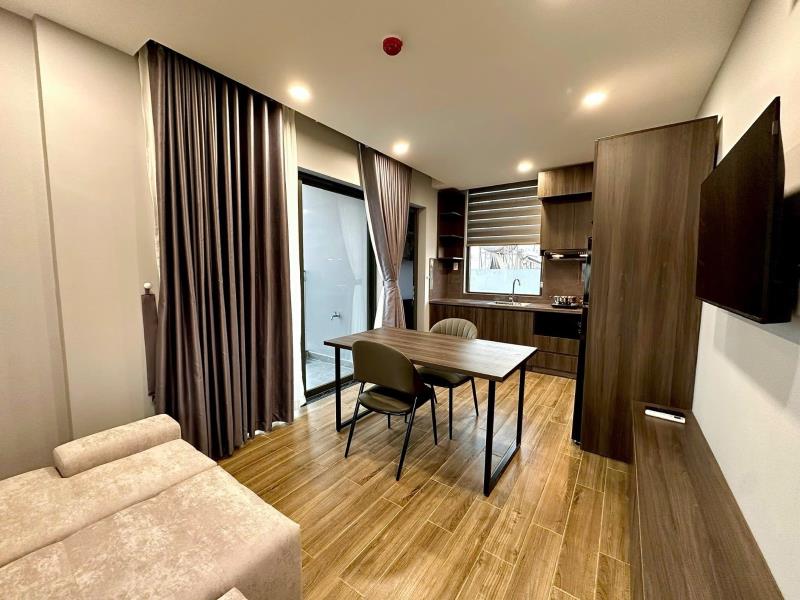 Cho thuê căn hộ 1pn full nt - đường âu cơ - gần trường đại học văn hiến và đh công thương