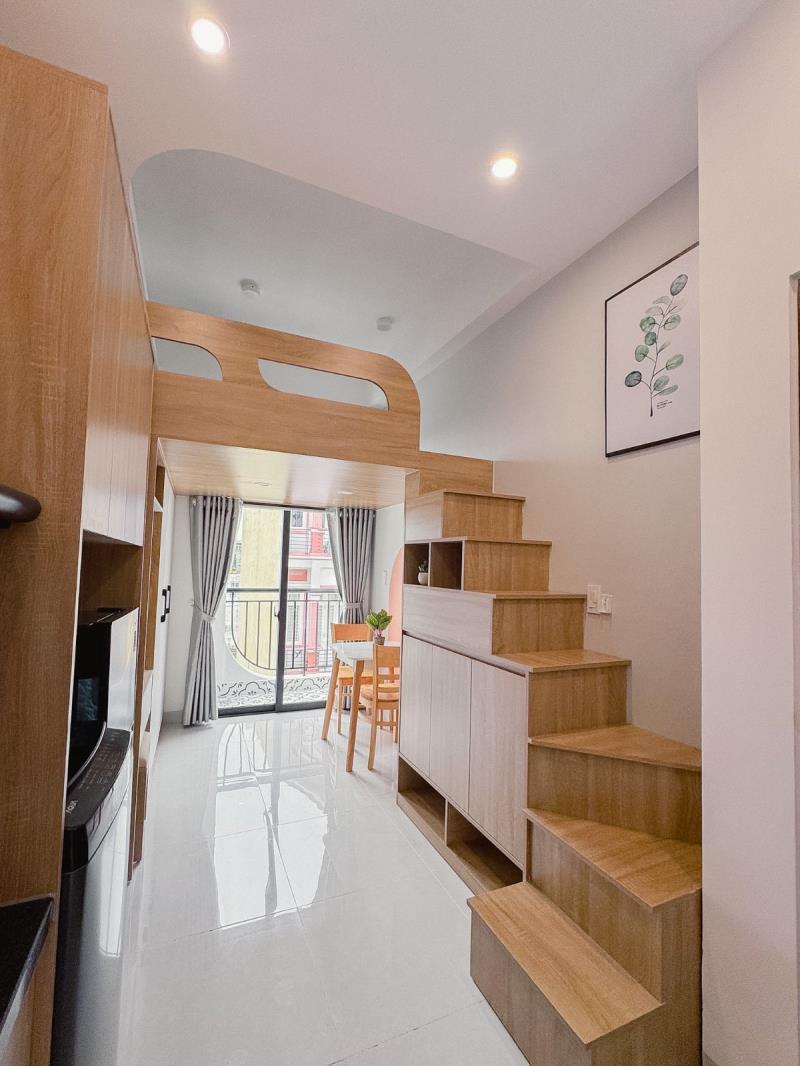 Khai trương duplex ban công view thành phố máy giặt riêng thang máy chỉ 5.x ngay quang trung - sân bay tân sơn nhất - Ảnh 2