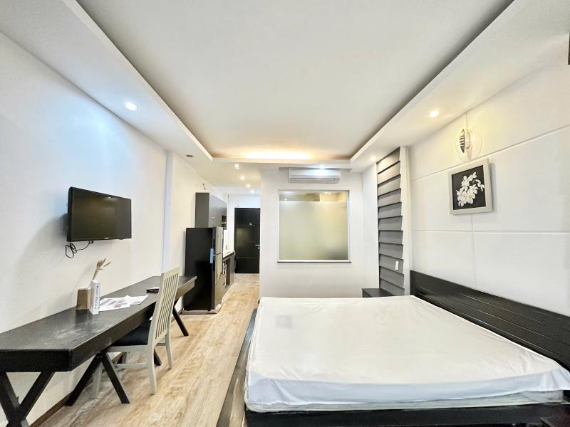 Studio full nội thất, bếp riêng – xvnt, bình thạnh, gần hutech, hàng xanh - Ảnh 3