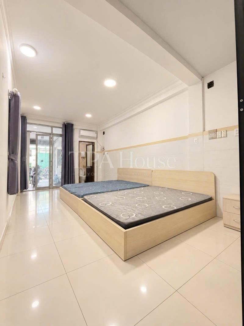 Cho thuê căn hộ bình thạnh 1 phòng ngủ tách bếp ngay bùi đình túy gần q1