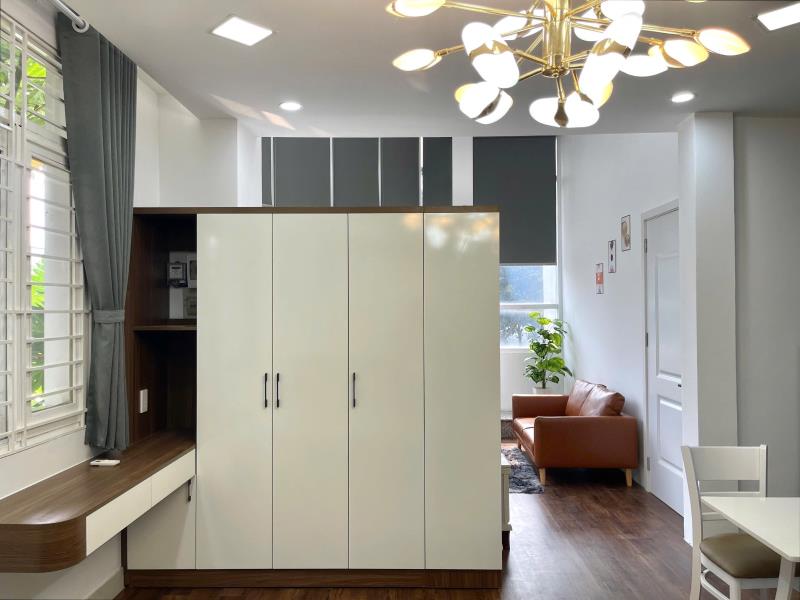 Cho thuê căn hộ 1pn tách bếp , cửa sổ lớn , máy giặt riêng  – trường sa, phú nhuận gần pxl , lê văn sỹ  - Ảnh 4