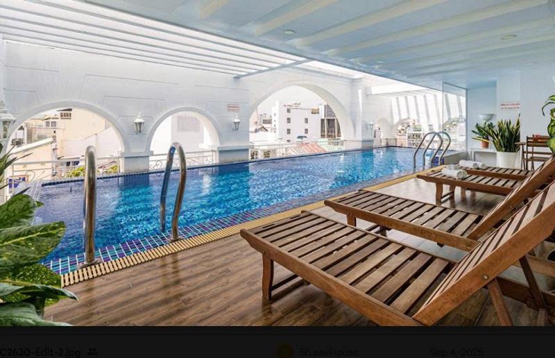 Cho thuê căn hộ dịch vụ gần sân bay tân sơn nhất, tân bình | full nội thất, cửa sổ thoáng, hồ bơi, phòng gym, tiện ích cao cấp - Ảnh 2