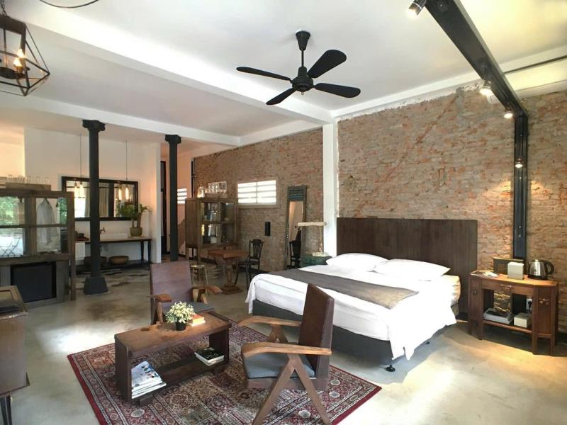 Cho thuê căn hộ dịch vụ gần sân bay tân sơn nhất, tân bình | thiết kế vintage độc đáo, thang máy, ban công thoáng mát, nội thất sang trọng - Ảnh 2