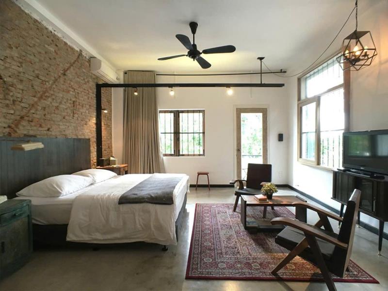Cho thuê căn hộ dịch vụ gần sân bay tân sơn nhất, tân bình | thiết kế vintage độc đáo, thang máy, ban công thoáng mát, nội thất sang trọng - Ảnh 3