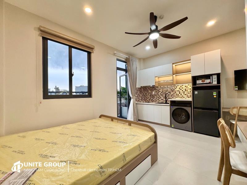 🏡 Studio rộng full nội thất, ban công thoáng – gần đầm sen, âu cơ | lạc long quân