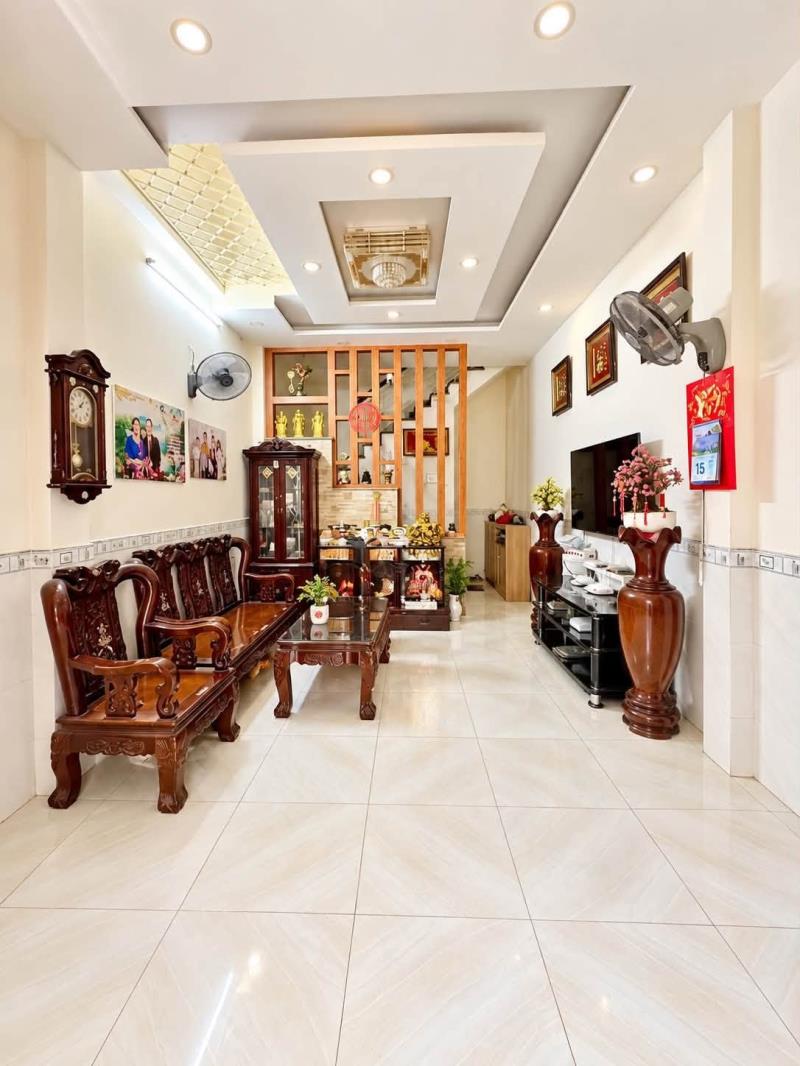 Bán nhà tây thạnh tâ̂n phú - 2 căn 4 tầng 80m2 ngang 5m - hxh thô̂ng - chỉ 9.x - Ảnh 2