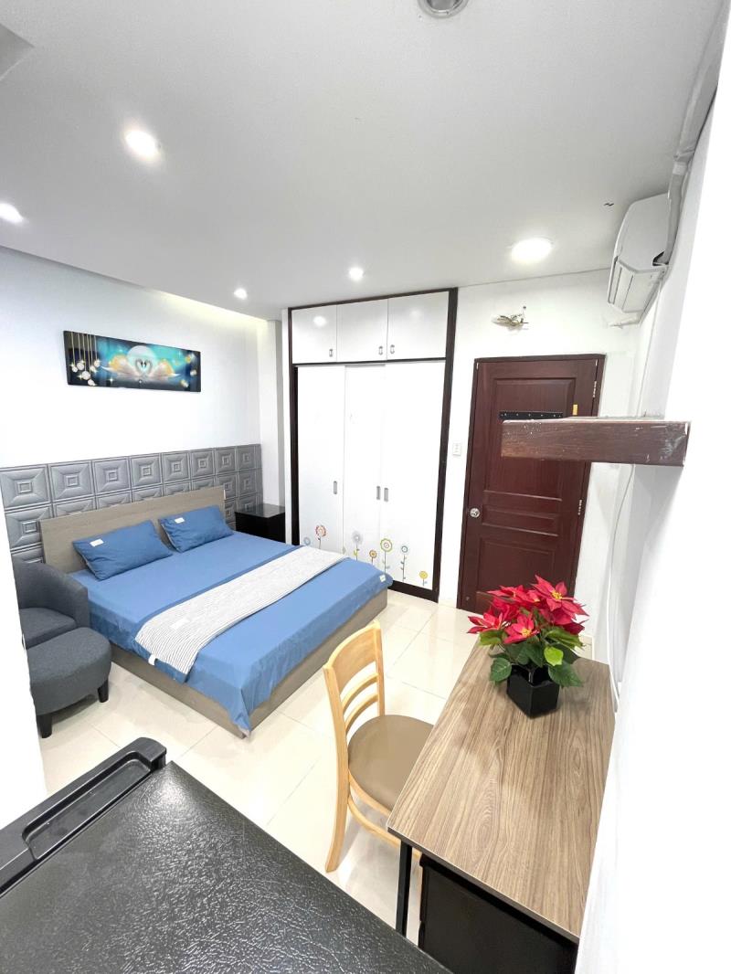 🏙️ Cho thuê căn hộ ban công thoáng mát, máy giặt riêng, full nội thất võ trường toản bình thạnh | gần chợ bà chiểu, hàng xanh & đại học hutech,gtvt