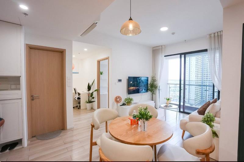 Chính chủ bán căn hộ 52m2- 2 tỷ 1 (2pn) shr,full nt,dọn ở, vay 70% nguyễn thượng hiền