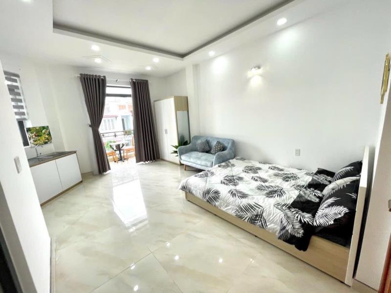 Cho thuê căn hộ bình thạnh full nội thất, ban công, thoáng mát, rộng rãi, gần phan đăng lưu, phú nhuận, quận 1 - Ảnh 2