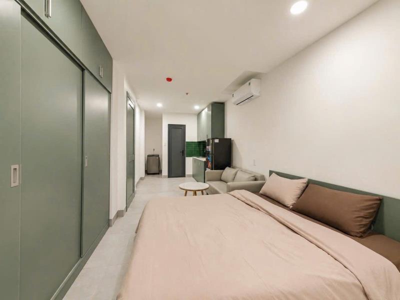 Cho thuê căn hộ studio ban công full nội thất gần rmit và vivo ngay khu dân cư phú mỹ hưng quận 7 - Ảnh 3