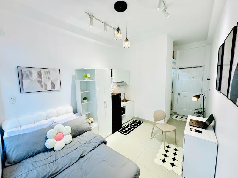 Phòng trọ phú nhuận, đường huỳnh văn bánh - studio, ban công thoáng mát - Ảnh 3