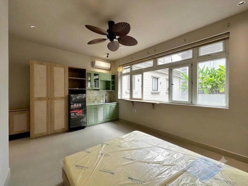 Studio cửa sổ lớn diện tích rộng full nội thất cho xe điện và pet him lam quận 7 - Ảnh 3