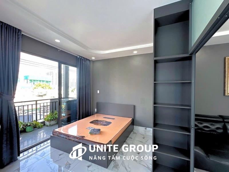 Căn hộ cho thuê 1pn bancong siêu thoáng ngay cầu phú mỹ gần rmit, tdtu