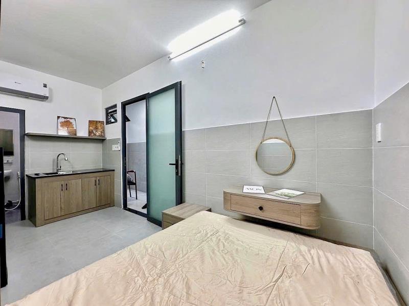 Cho thuê căn hộ 40m2 - full nội thất - ngay ngã tư hàng xanh - trường sa - bình thạnh - Ảnh 2