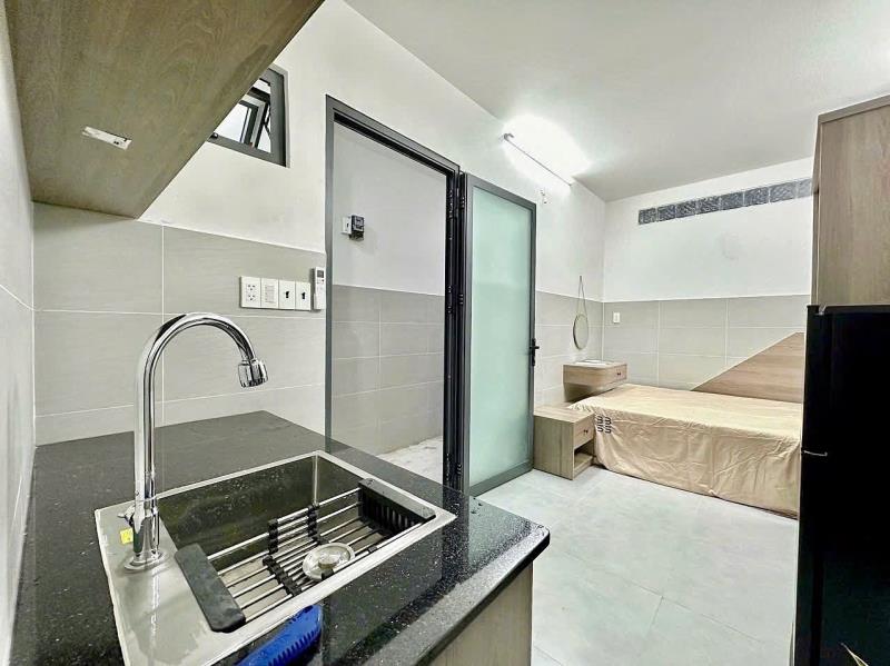 Cho thuê căn hộ 40m2 - full nội thất - ngay ngã tư hàng xanh - trường sa - bình thạnh - Ảnh 3