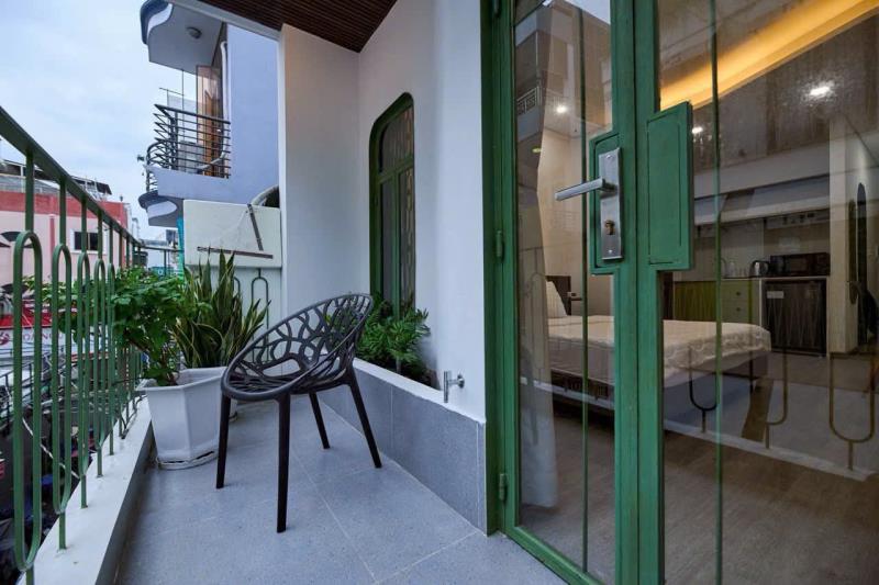 Chuỗi hệ thống căn hộ hiện đại 1pn - hoàng việt. full nội thất cao cấp, an ninh 24/24, free mấy sấy quần áo, hầm gửi xe, cửa khóa vân tay,... phù hợp ở 2-3 người - Ảnh 4