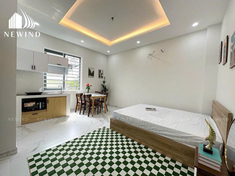 Studio cửa sổ lớn thiết kế bếp xa giường full nội thất trần xuân soạn quận 7 xuân soạn - Ảnh 3
