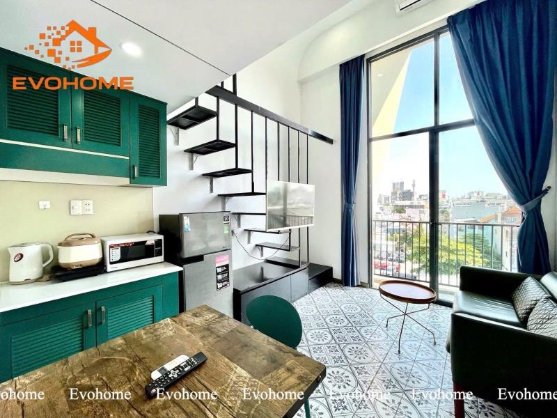 Căn hộ duplex full nội thất có ban công - 320 nguyễn văn linh, quận 7