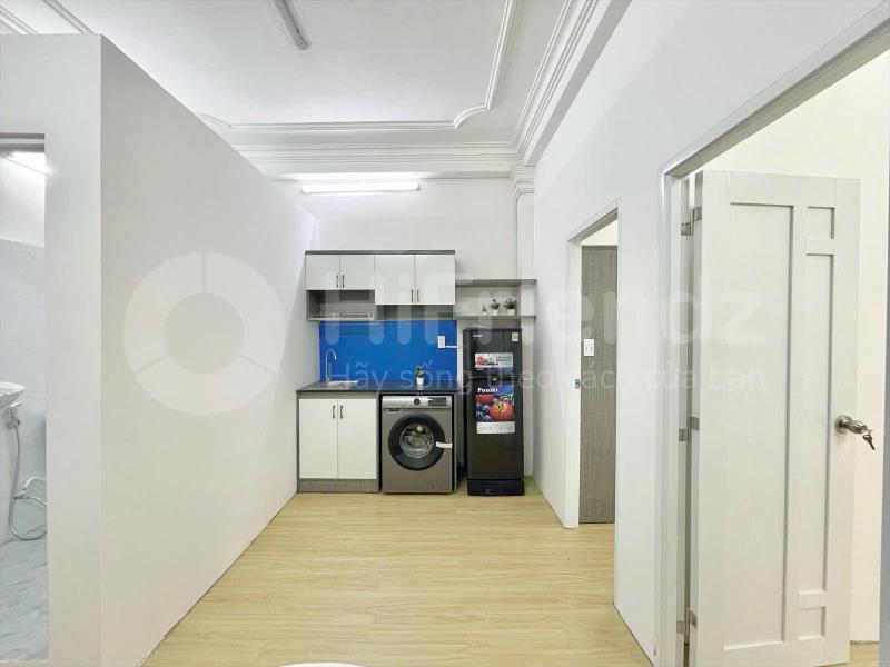Cho thuê căn hộ 2 pn rộng 50m² thoáng mát – máy giặt riêng, full nội thất – đinh bộ lĩnh, bình thạnh gần hàng xanh - 0941746163 - Ảnh 2