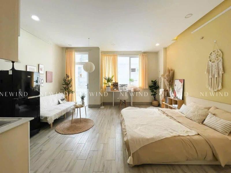 Studio ban công cửa sổ lớn đón gió full nội thất 300 nguyễn văn linh quận 7