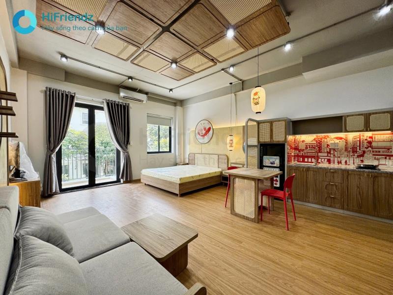 Căn hộ - full nội thất - trung tâm khai trương - thiết kế hiện đại