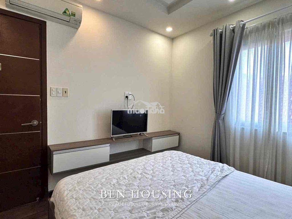 Căn hộ 1pn 1pk sân vườn thoáng mát full nội thất quận 1 14tr9 - Ảnh 2