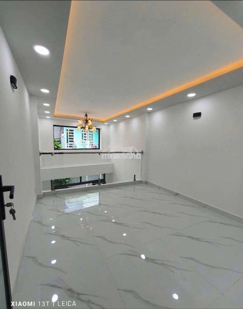 Nhà đẹp 2mth , hxh , 4 tầng có sân thượng trước sau giá cực đẹp - Ảnh 2