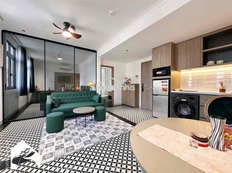 Căn hộ 1 phòng ngủ full nội thất luxury ngay võ thị sáu,ngã 6 phù đổng