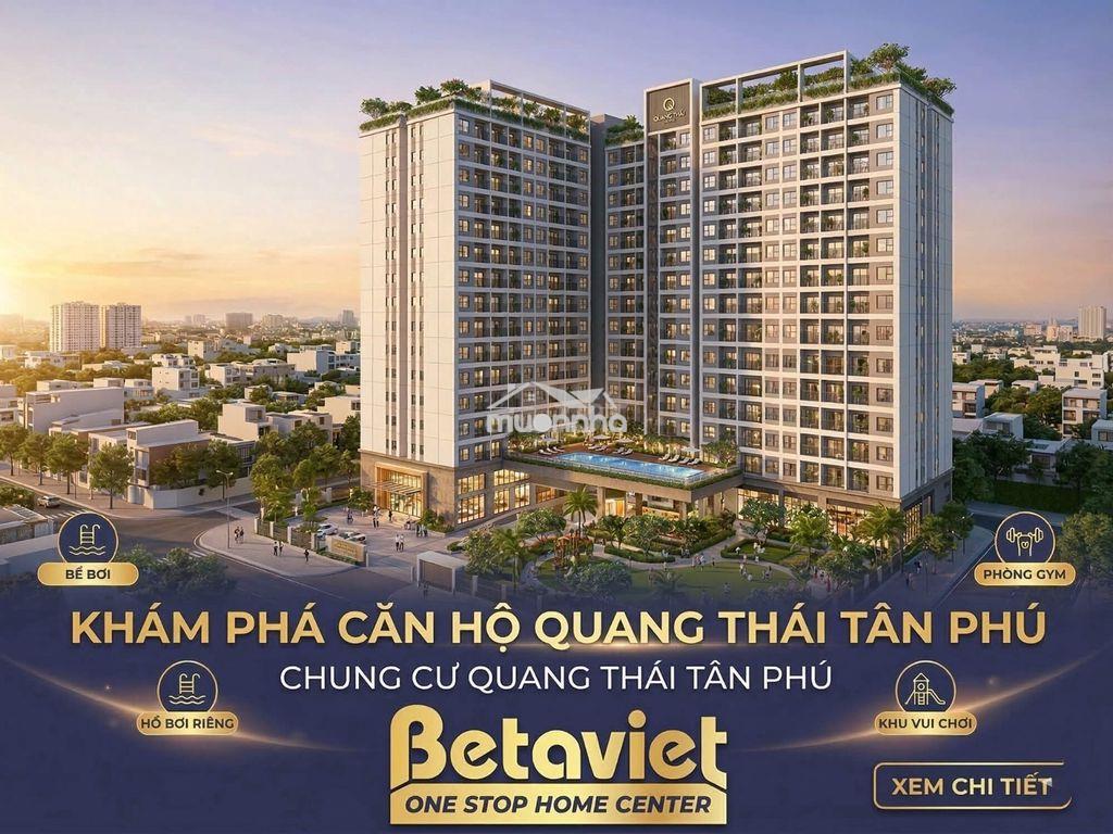 Căn 72m2(2pn) c/c quang thái, tân phú giá chỉ 3,350 tỷ. - Ảnh 2