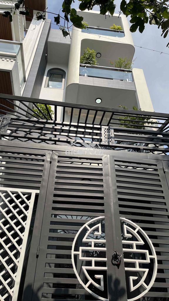 Bán nhà 4 tầng ô tô đậu cửa sát mt nguyễn thị đặng-quận 12