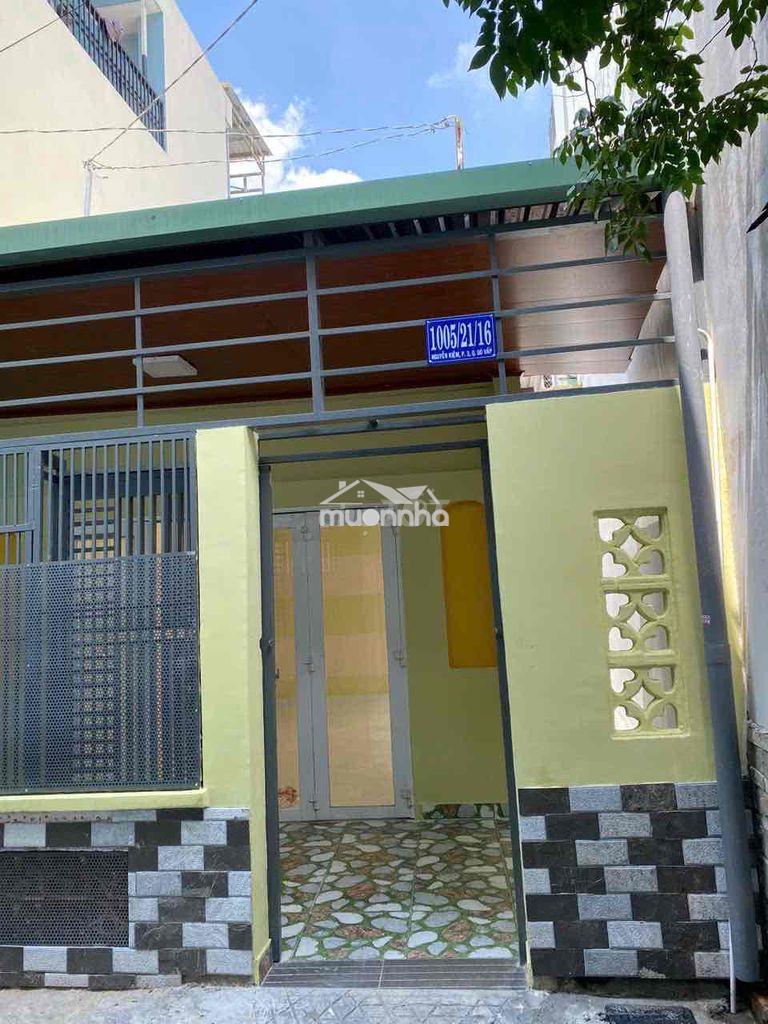 Cho thuê nhà nguyên căn nguyễn kiệm p.3 gò vấp , 6m x 15m giá 8tr500
