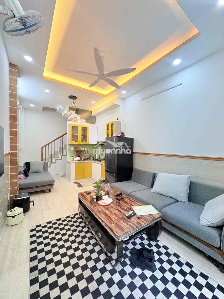 35m2(3.5x9.5), 4 tầng, hẻm xe hơi, lạc long quân sát chợ tân bình - Ảnh 2