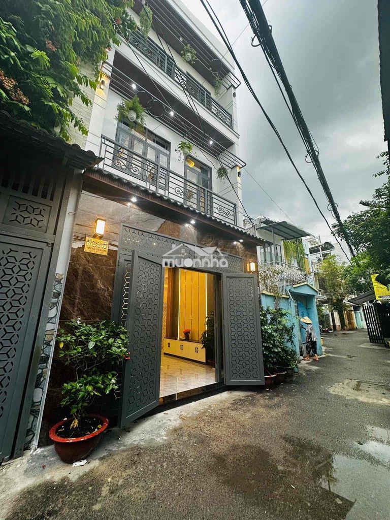 1%  nhà sát bên nhà thờ bắc dũng. 4m6 dài 10m. 3 tầng. 4 phòng. xe tải - Ảnh 2