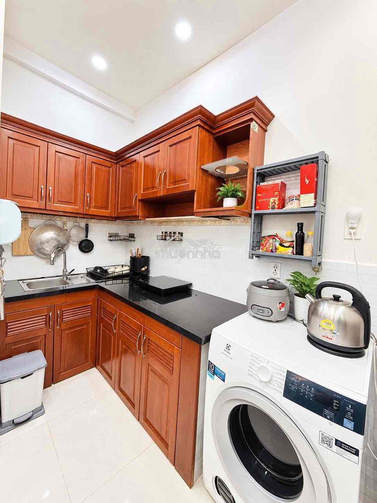 Nhà đầu cầu nguyễn văn cừ, 35m2 tặng nội thất 2 tầng, shr hoàn công đủ - Ảnh 2