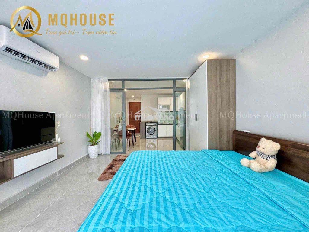 Căn hộ 1pn ban công full nội thất ngay công viên làng hoa - Ảnh 4