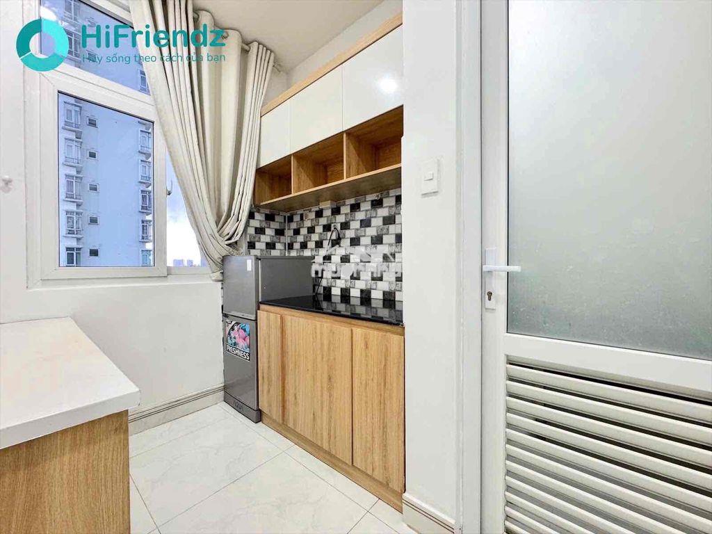 Trống sẵn phòng studio cửa sổ sáng new , âu dương lân q8 gần cầu chữ y - Ảnh 3