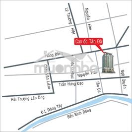 Cho thuê căn hộ tản đà court, dt: 80m2, 2pn, giá: 14 tr/th, - Ảnh 3