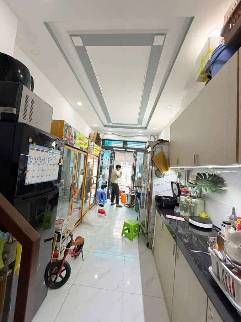 Hẻm xe tải 100 bình thới sàn 71,7m2 xây dựng 22m2 kết cấu 4 tầng 4.58t - Ảnh 3