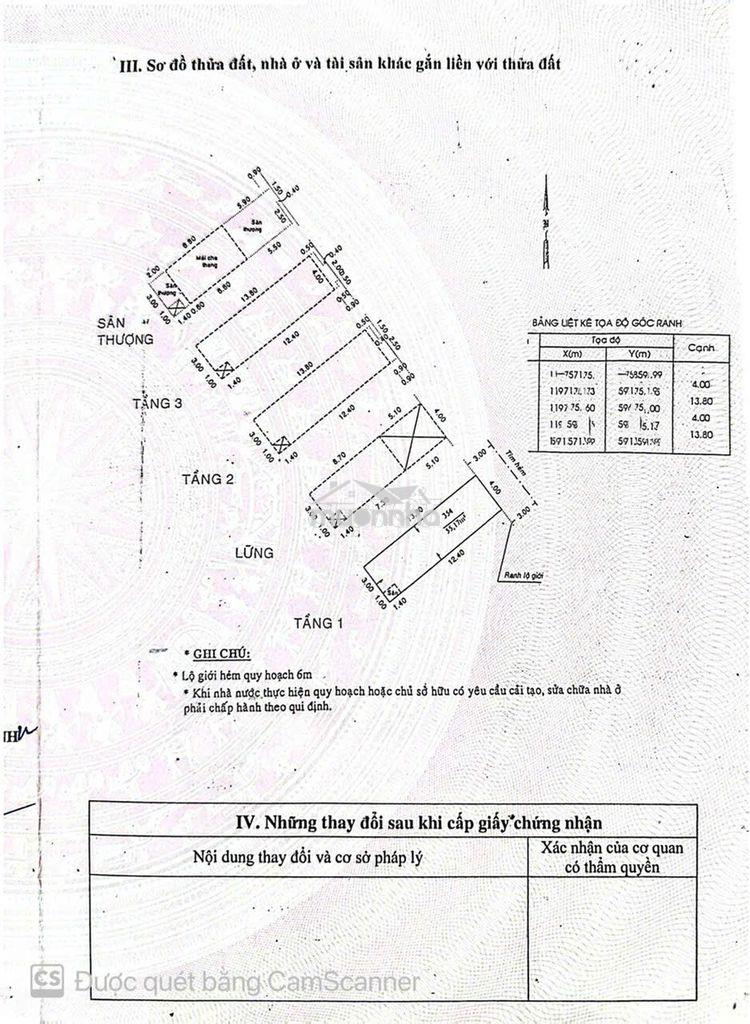 Hxh - 55m2 - 5 tầng - ko lỗi - ko quy hoạch - tám danh - nhỉnh 7 tỷ