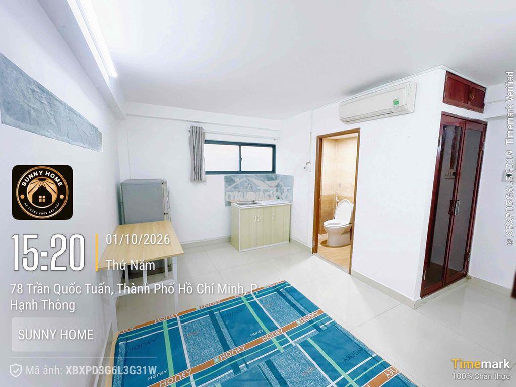 30m2- lầu 1 cửa sổ, kệ bếp, full nt- gần đh côg nghiệp, emart, văn lag - Ảnh 4