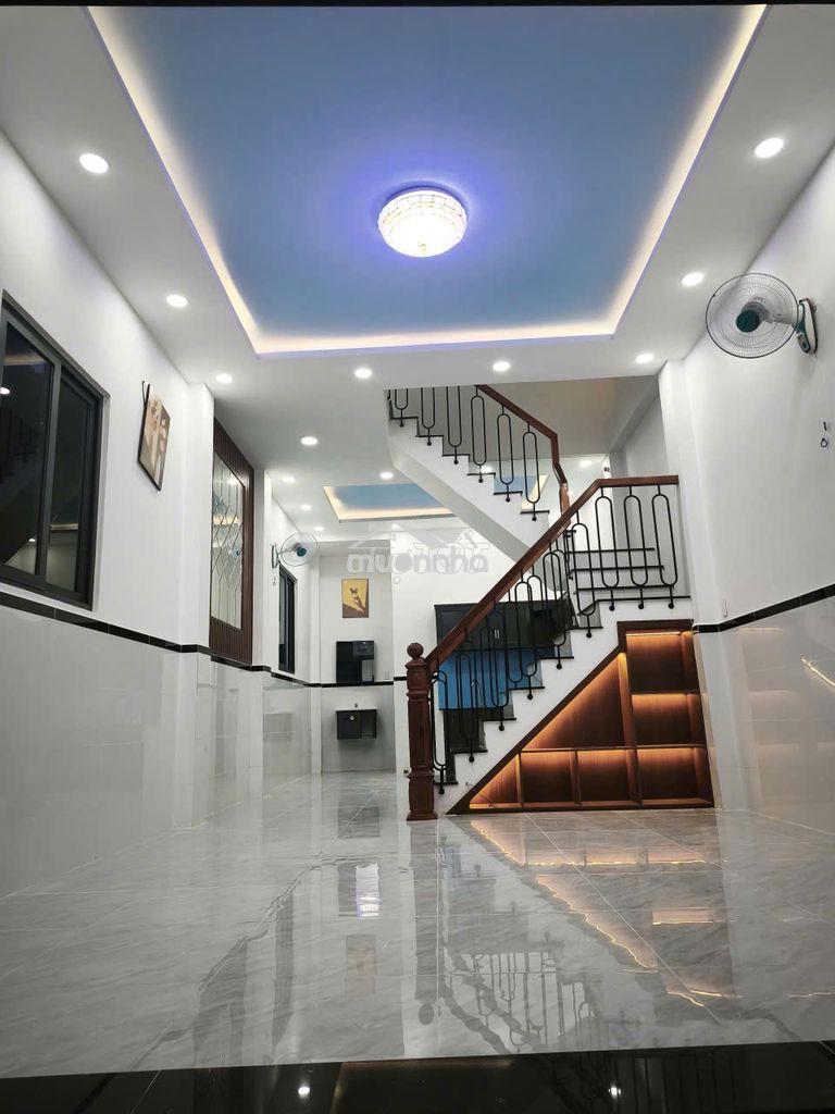 Nhà shr 4,1x13 (2pn) gần nhà thiếu nhi, trường bách nghệ, chợ hóc môn - Ảnh 3
