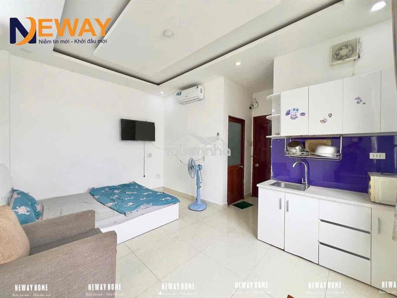 Căn hộ dịch vụ full nội thất siêu tiện nghi kế bên cầu nguyễn văn cừ
